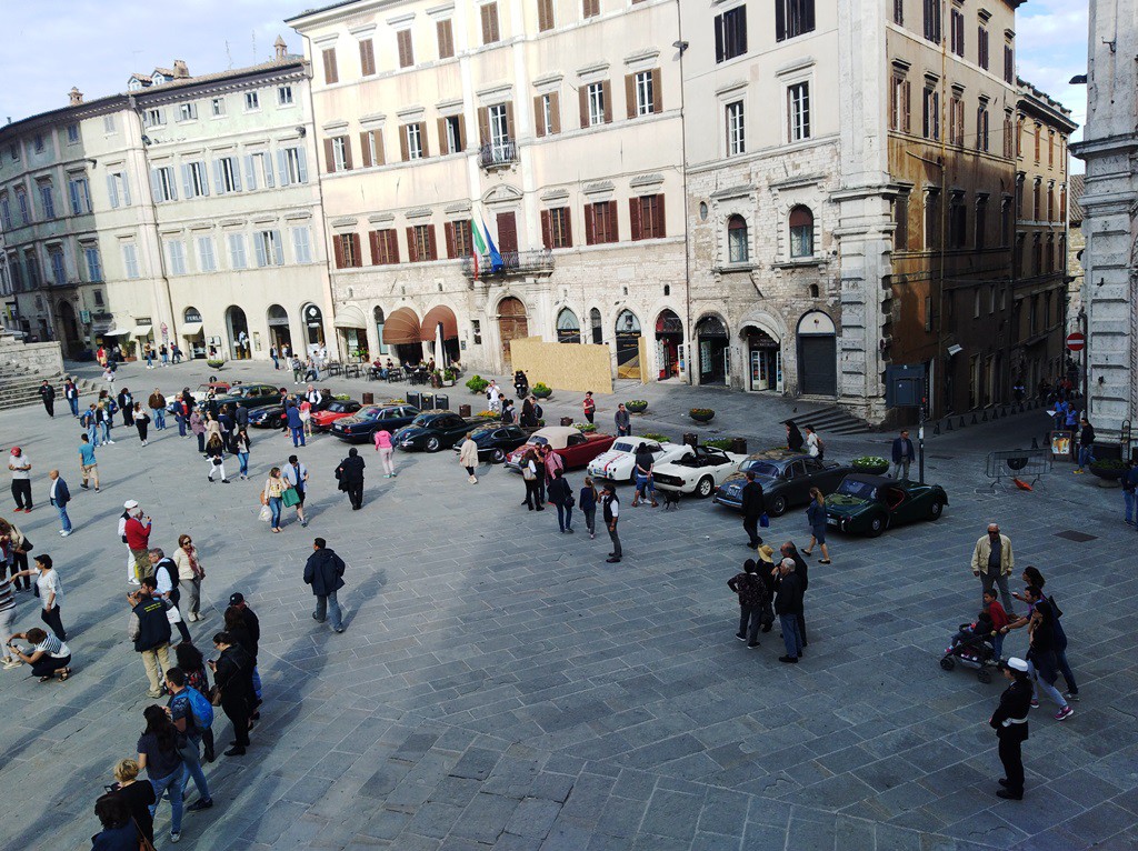 Perugia: piazza IV Novembre