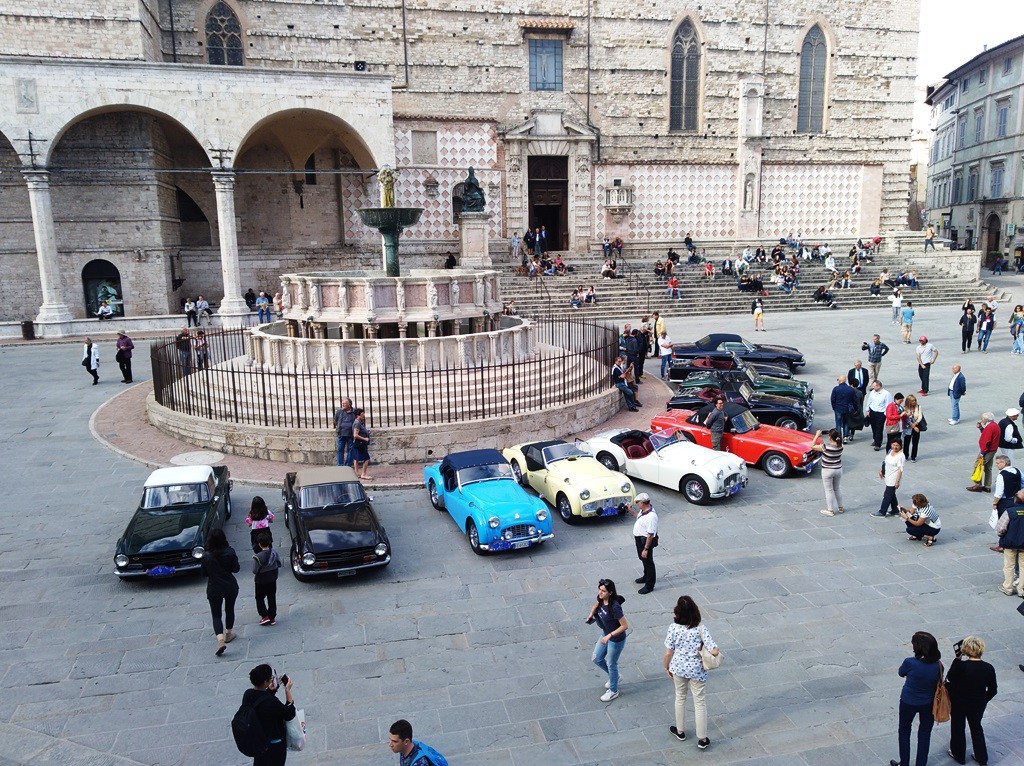 Perugia: piazza IV Novembre