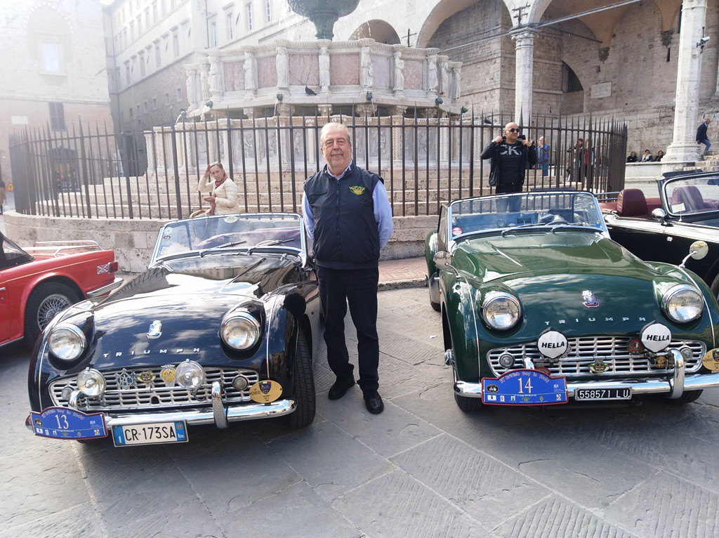 Roberto in piazza IV Novembre