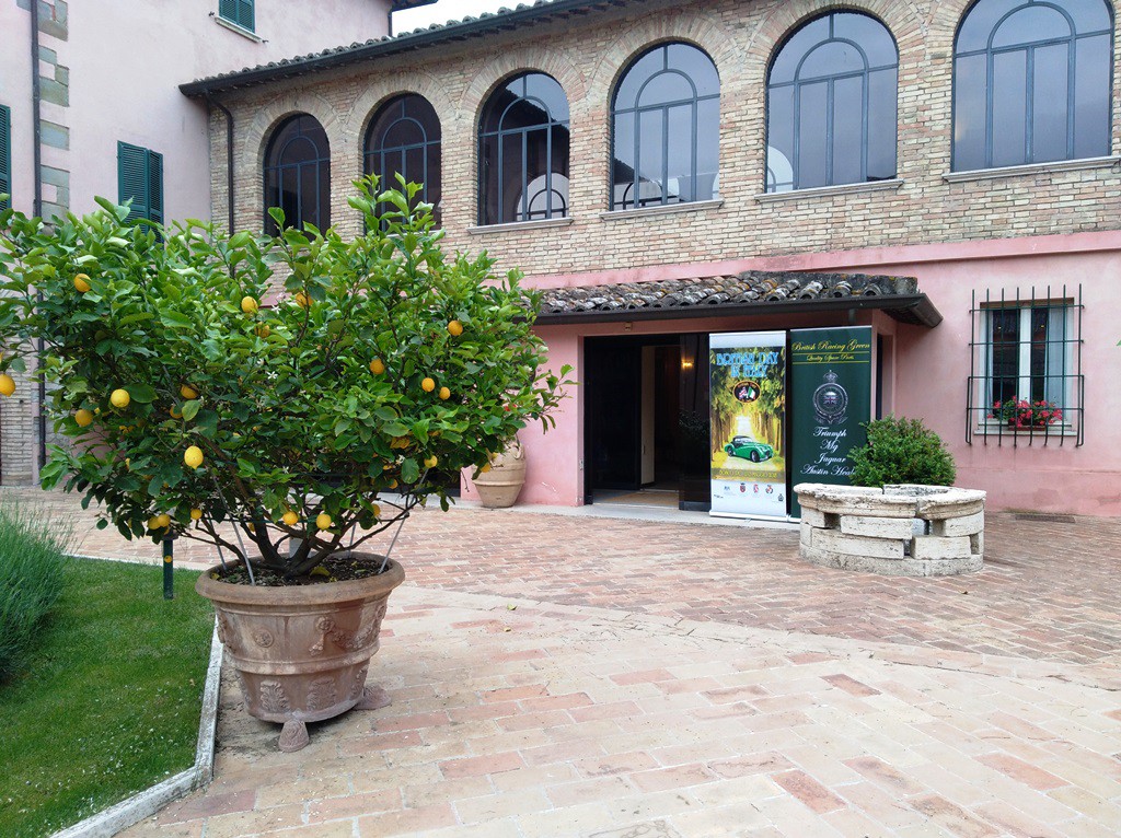 L'ingresso del Relais San Clemente